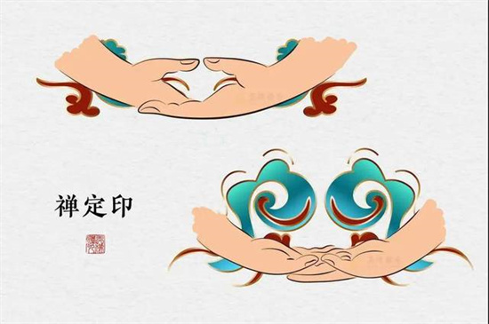 禅定印代表什么意思 禅定印手势(图片)插图