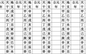 天干地支怎么读 十二地支的正确读法缩略图