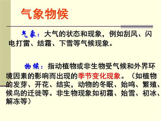 物候现象是什么意思 二十四节气物候是什么意思插图